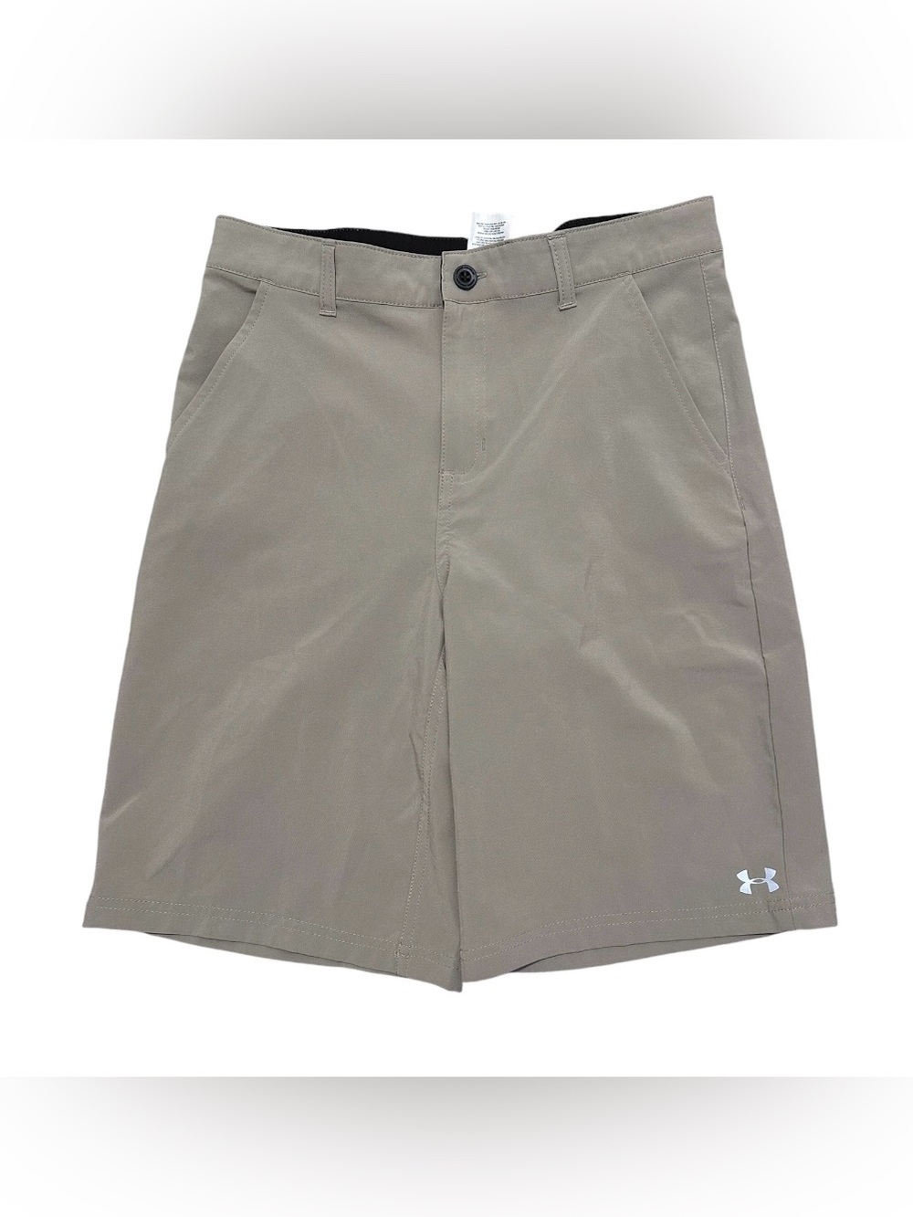 Under Armour Boys Athletic Shorts - Taupe